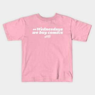 On Wednesdays We Buy Comics Kids T-Shirt